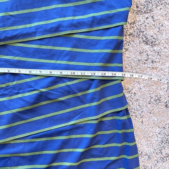 J. MCLAUGHLIN Catalina Cloth Striped Dress Size M Classic Business Casual Office - Picture 6 of 11